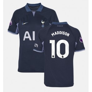 Tottenham Hotspur James Maddison #10 Replika Udebanetrøje 2023-24 Kortærmet